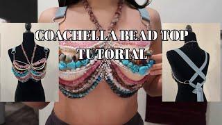 DIY COACHELLA BEAD TOP