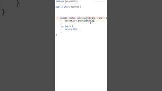 Q#58, Java interview Question | find the output | mind blowing java question in hindi #Shorts