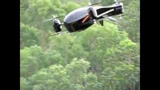 MULTIROTOR AIRCRAFT  Y6 Tricopter  V-4 V-tail