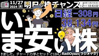 【投資情報(株チャンス)】いま「安い」銘柄を紹介する。ストキャスを駆使して、日足、週足、月足を分析。安い銘柄を掘り出す。●注目銘柄：9501東電、6963ローム、7201日産、小野薬品／他●歌：株よ！