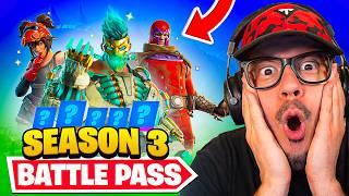 NEW *Season 3* BATTLE PASS in Fortnite! (Magneto)