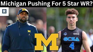 Michigan Making Push For 5 Star WR? | Michigan Football Recruiting News