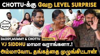 VJ Siddhu பேர கேட்டதும் Chottu செய்த ரகளை - Surprise To @Mr_Chottu Dog | Sundar & Aishwarya