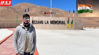 First Youtuber at INDIA-CHINA BORDER. REZANG LA WAR MEMORIAL.