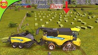 I Made 84 Grass Bales From Only One Field | Farming Simulator 16 Timelapse Gameplay, fs16