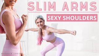 SEXY SHOULDERS & SLIM ARMS in 8 minutes (weights optional)