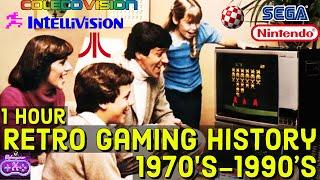 A Look At: Retro Video Gaming History 1970's-1990's | 1 Hour Special