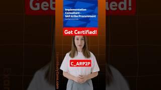 Become an SAP Ariba Procurement Consultant: Get Certified & Lead Digital Procurement! #sap