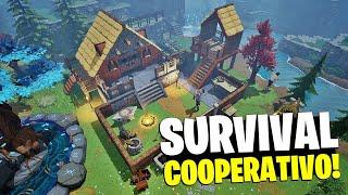 SURVIVAL COOPERATIVO VICIANTE! | JOGO DE SOBREVIVÊNCIA EM MUNDO ABERTO MUITO INTERESSANTE!