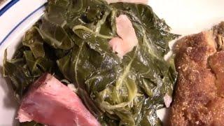 Simple Collard Greens Recipe!  Soul Food Recipe!