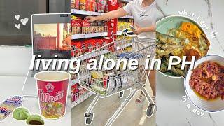 Living alone in the Philippines | What I eat in a day  (simple and easy meals)