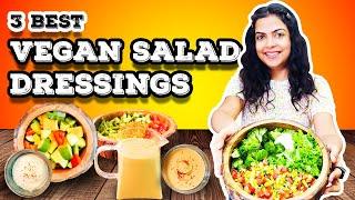 3 Best Vegan Salad Dressings | Priyanka N Jain