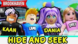 Brookhaven HIDE AND SEEK mit Lami, Dania, Emily & Kaan [Roblox Brookhaven RP Deutsch]