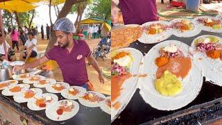 Most Satisfying Dosa Making | Indian Street Food