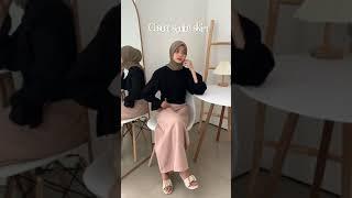 racun shopee skirt scuba casual | link di komentar