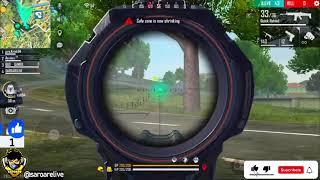 PLAYING FREE FIRE GAME | SAROARE LIVE