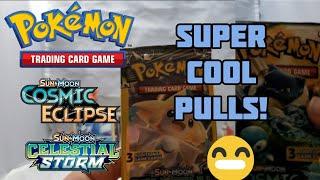 SUPER COOL PULLS! - Opening $1 Cosmic Eclipse and Celestial Storm Booster Packs