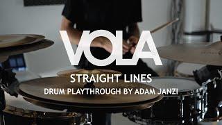 VOLA - Straight Lines (Drum Playthrough by Adam Janzi)