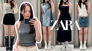 [6월 자라세일] ZARA 5월 신상 30가지 아이템 착용해보기 | 자라룩북 |  여름 페스티벌 패션 추천 | 170cm 예쁘게 코디하는 법