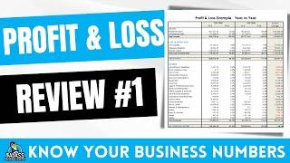 Profit & Loss Income Statement Review #1 – This Year vs Last Year