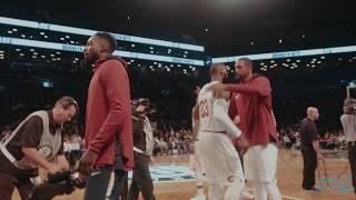 Matt Roberston and Murda Mookez at the NBA game making a bet