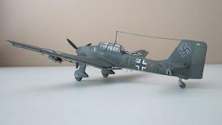 Airfix 1/48 Junkers Ju87B-2 "Stuka" Final Reveal Video (8.2.14)