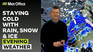 05/01/2025 - More snow and rain this evening - Evening Weather Forecast UK – Met Office Weather