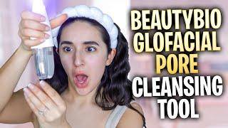 AT HOME PORE CLEANSING TOOL REVIEW: HOW TO USE BEAUTYBIO GLOFACIAL PORE CLEANSING TOOL 