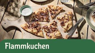 Veganer Flammkuchen mit Räuchertofu | REWE Deine Küche