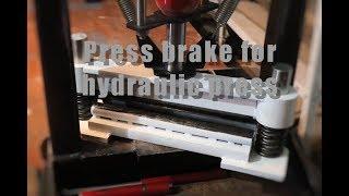 6. Bending brake for benchtop press.