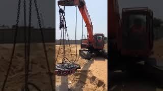 Hydraulic pile breaker