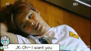 [ENG] BTS Jungkook said 'I want you' to Jimin