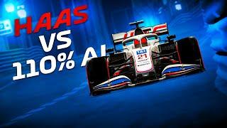 Trying To Win In A Haas Against 110% AI Around Monaco ON F1 2021!!