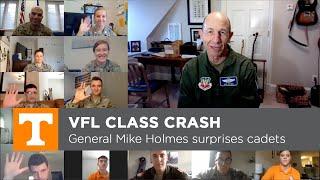 #VFLClassCrash—General Mike Holmes Surprises Air Force ROTC Cadets