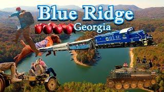 BLUE RIDGE & Northern Georgia Travel Guide - Rail Bikes, Trails,  Trains, Wineries, Farms, and More