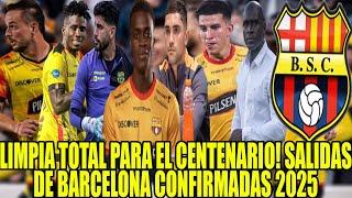 LIMPIA TOTAL PARA EL CENTENARIO! SALIDAS DE BARCELONA CONFIRMADAS 2025