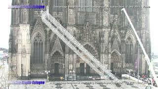 Kölner Dom - Demontage des 3. Hängegerüst - Cologne Cathedral Scaffolding - Part 2 Finale