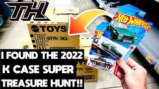 I FOUND THE HOT WHEELS SKYLINE SUPER TREASURE HUNT!! 2022 K CASE!! LIBERTY WALK GTR WHEEL SWAP!!!