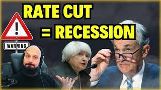 Jerome Powell is clearly WORRIED we're entering a recession