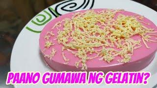 Paano gumawa ng gelatin? | @joysmenu4613