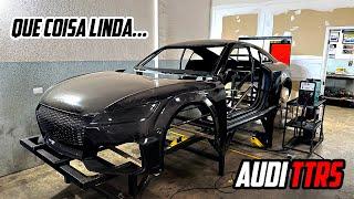 QUE PROJETO INCRÍVEL! NOVA AUDI TTRS TUBULAR DO PAULINHO FUN HOUSE