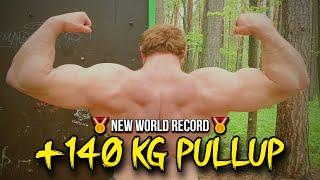 Where is the LIMIT? | ANDREY SMAEV's +140 KG WEIGHTED PULLUP