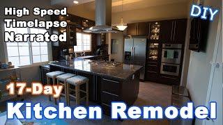 Kitchen Remodeling Timelapse Narrated