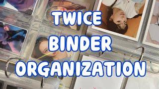 ⋆｡˚ Организация биндера TWICE | Twice Binder Organization | Наён и Чеён ⋆｡˚