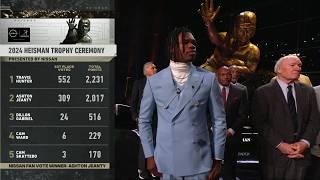 Heisman Voting Results: Travis Hunter beats Ashton Jeanty by slim margin | ESPN College Football