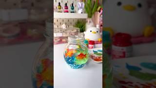 I painted on a Glass Jar #artshorts #shortviral #acrylicpainting #art