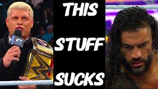 SMACKDOWN WAS ABSOLUTE GARBAGE!! WHAT?! (RANT)