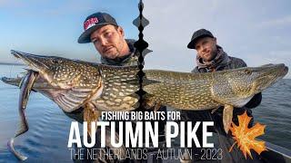 Autumn Pike Fishing - Casting and Trolling for Giant Northernpike