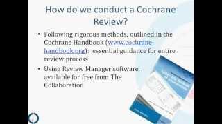 CCC The steps of a Cochrane Review, an overview with John K. MacDonald