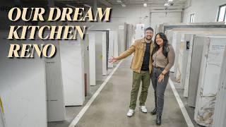 EP 15: Design To Installation - Countertops and Backsplash | OUR DREAM KITCHEN RENOVATION